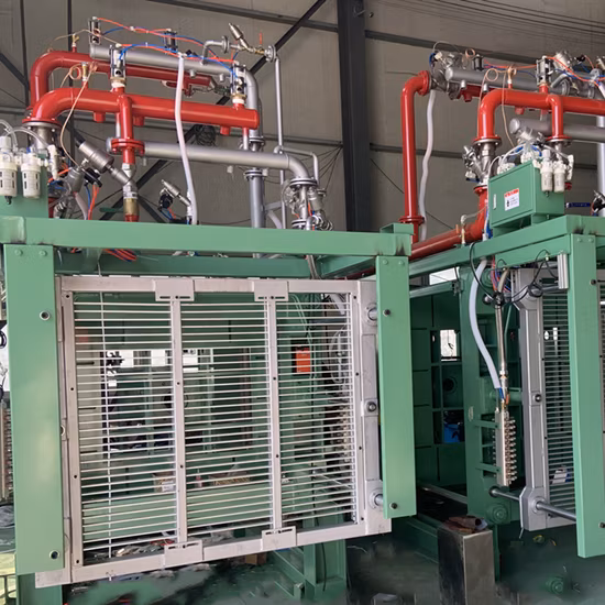 Macchina per lo stampaggio a forma di scatola di polistirolo per custodie in schiuma EPS