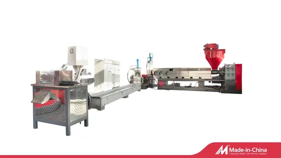 Macchina per il riciclaggio della plastica per il lavaggio e la granulazione della pellettizzazione di PE/PP/PA/PVC/ABS/PS/PC/EPE/EPS/Pet