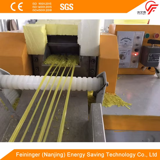 Utilizzo dei rifiuti delle macchine per il riciclaggio XPS/EPS/PS in economia circolare